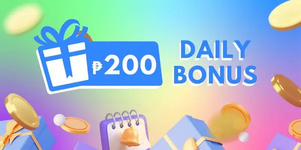 Promotional banner with gold rewards and member motifs